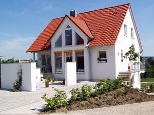 Einfamilienhaus in Europa.